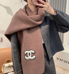 CHANEL 25S SCARF 175 IN CASHMERE 932231