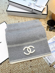 CHANEL 25S SCARF 175 IN CASHMERE 932234