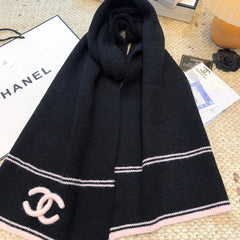 CHANEL 25S SCARF 175 IN CASHMERE 932235
