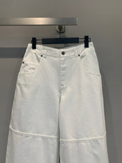 LOEWE 26S CURVED-LEG CARGO PANTS 549