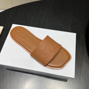 CHLOÉ 26S SANDALS IN BROWN CALFSKIN