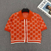 GUCCI 26S SHORT-SLEEVE KNITTED CARDIGAN 560