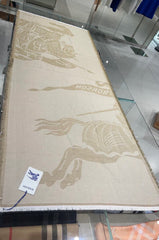 BBR SCARF 180 CM IN SILK MIX WOOL 481161