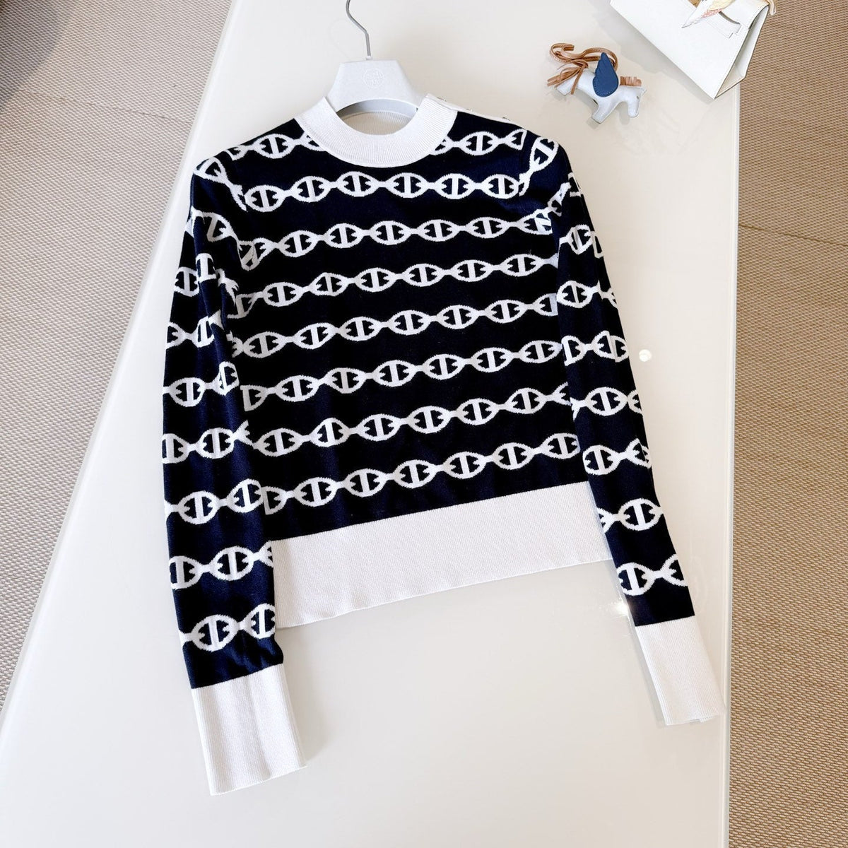 HERMES 25S KNITTED SWEATER 478