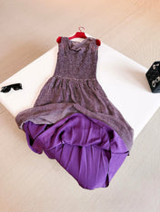 RALPH LAUREN 26S PLEATED DRESS 375