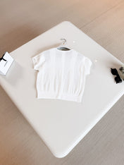 HERMES 26S SHORT-SLEEVE KNIT TOP 783