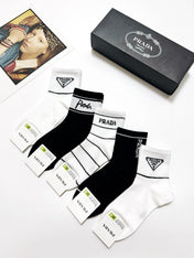PRADA 26S ANKLE SOCKS 346700 (1 BOX)