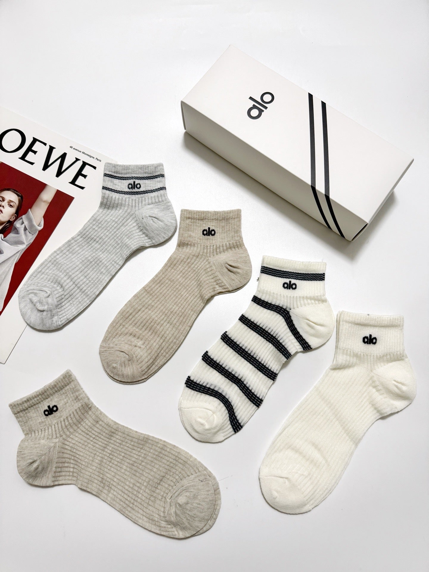 ALO 26S ANKLE SOCKS 361527 (1 BOX)