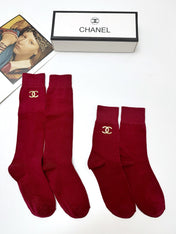 CHANEL 26S CREW SOCKS 397279 (1 BOX)