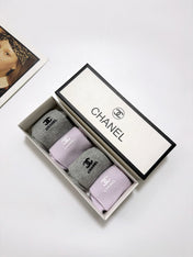 CHANEL 26S CREW SOCKS 395190 (1 BOX)