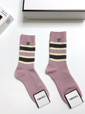 CHANEL 26S CREW SOCKS 400463 (1 BOX)