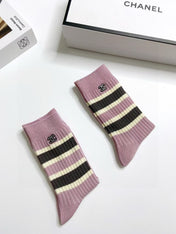 CHANEL 26S CREW SOCKS 400463 (1 BOX)