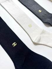 CHANEL 26S CREW SOCKS 403618 (1 BOX)
