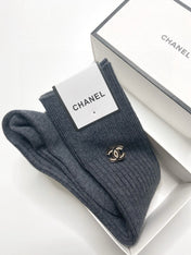 CHANEL 26S CREW SOCKS 403629 (1 BOX)