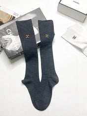 CHANEL 26S CREW SOCKS 403629 (1 BOX)