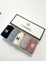 CHANEL 26S CREW SOCKS 403634 (1 BOX)