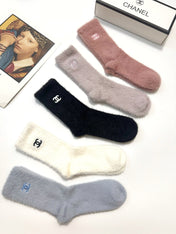 CHANEL 26S CREW SOCKS 403634 (1 BOX)