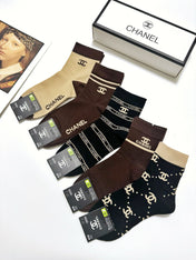CHANEL 26S ANKLE SOCKS 405370 (1 BOX)