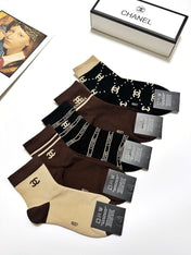 CHANEL 26S ANKLE SOCKS 405370 (1 BOX)