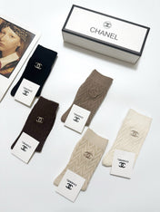 CHANEL 26S CREW SOCKS 407181 (1 BOX)