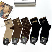 CHANEL 26S ANKLE SOCKS 408729 (1 BOX)
