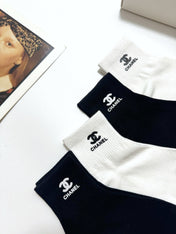CHANEL 26S ANKLE SOCKS 408731 (1 BOX)