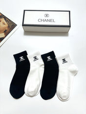 CHANEL 26S ANKLE SOCKS 408731 (1 BOX)