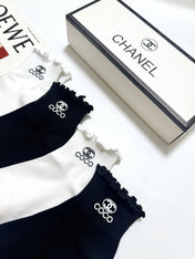 CHANEL 26S ANKLE SOCKS 408735 (1 BOX)