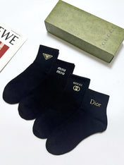 PRADA 26S ANKLE SOCKS 408739 (1 BOX)