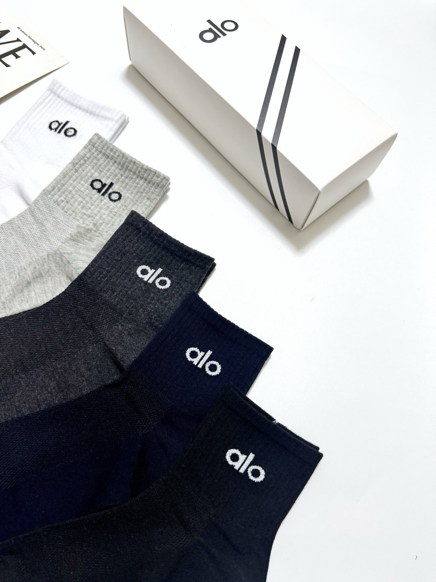 ALO 26S ANKLE SOCKS 408740 (1 BOX)