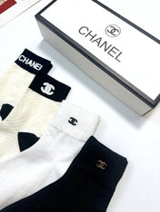 CHANEL 26S ANKLE SOCKS 408741 (1 BOX)