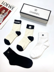 CHANEL 26S ANKLE SOCKS 408741 (1 BOX)