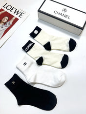 CHANEL 26S ANKLE SOCKS 408741 (1 BOX)