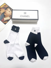 CHANEL 26S CREW SOCKS 410289 (1 BOX)