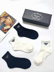 PRADA 26S ANKLE SOCKS 410292 (1 BOX)