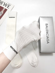 BALENCIAGA 26S CREW SOCKS 410301 (1 BOX)
