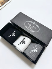 PRADA 26S CREW SOCKS 412438 (1 BOX)