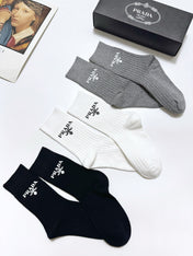 PRADA 26S CREW SOCKS 412438 (1 BOX)