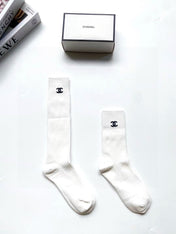 CHANEL 26S CREW SOCKS 412439 (1 BOX)