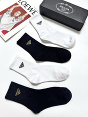 PRADA 26S ANKLE SOCKS 413923 (1 BOX)