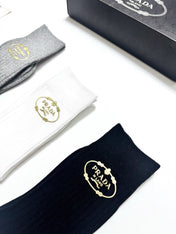 PRADA 26S CREW SOCKS 413936 (1 BOX)