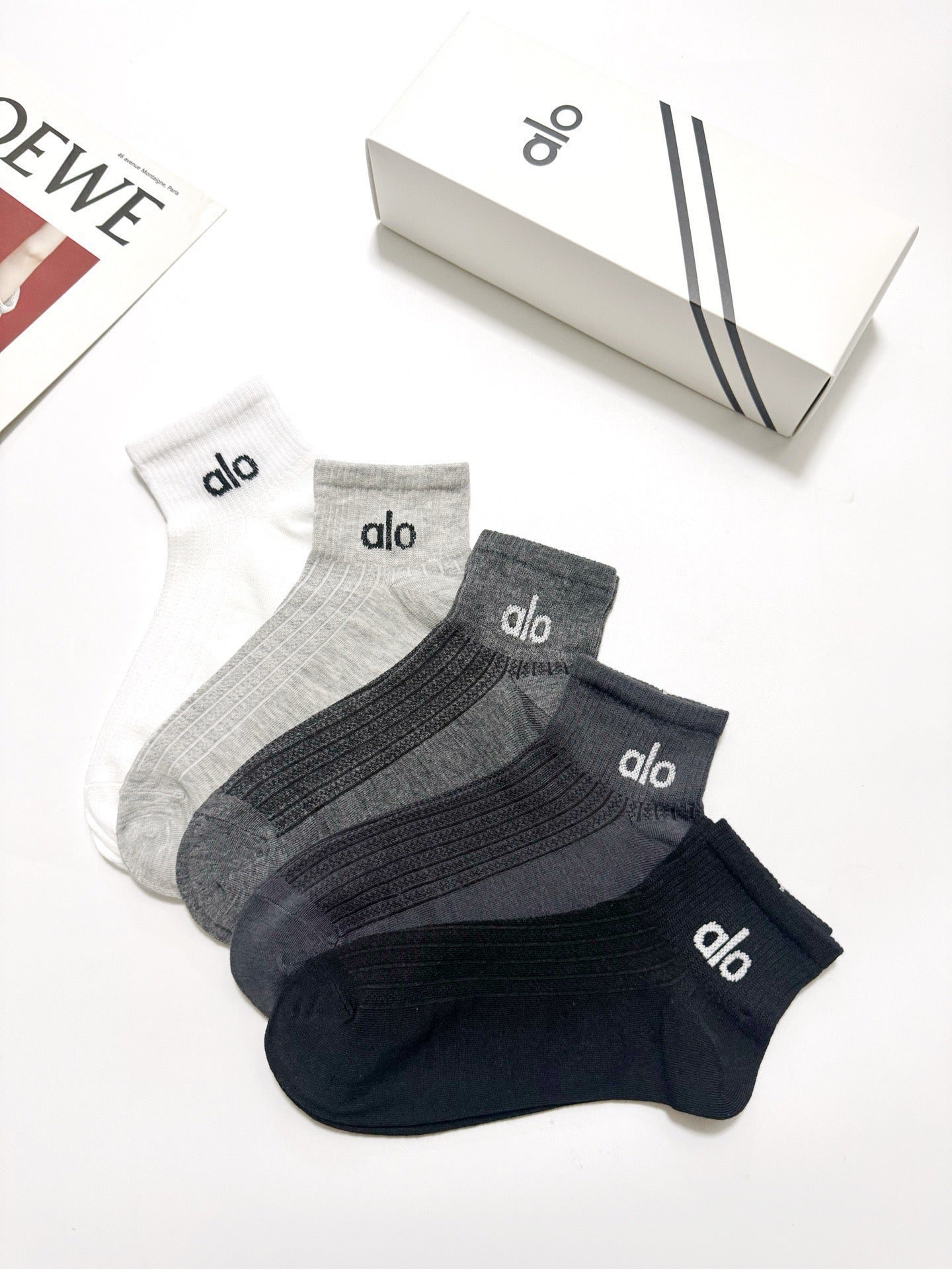 ALO 26S ANKLE SOCKS 423086 (1 BOX)