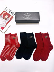 PRADA 26S CREW SOCKS 425089 (1 BOX)