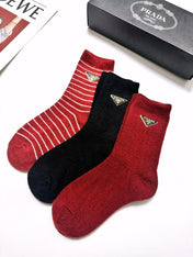 PRADA 26S CREW SOCKS 425089 (1 BOX)