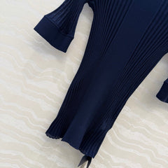 MIUMIU SHORT-SLEEVE SWEATER STYLE 839