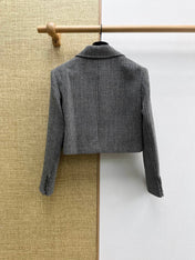 MIUMIU 26S CROPPED BLAZER 941