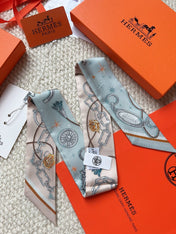 HERMES 26S SCARF 86 IN SILK 309617