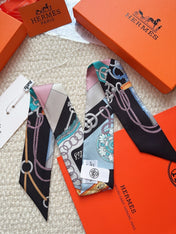 HERMES 26S SCARF 86 IN SILK 309643