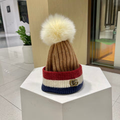 BEANIE HAT IN COLORFUL WOOL 434721