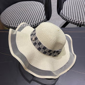 LOEWE 26S WIDE BRIM STRAW SUN HAT STYLE 050